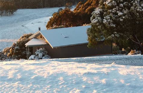 Updated More Photos Of Snow From Oberon District After Overnight Falls