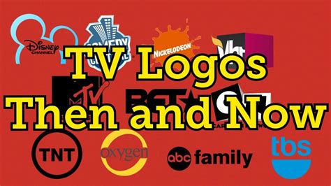 Tv Logos Then And Now 2000s To Present Youtube