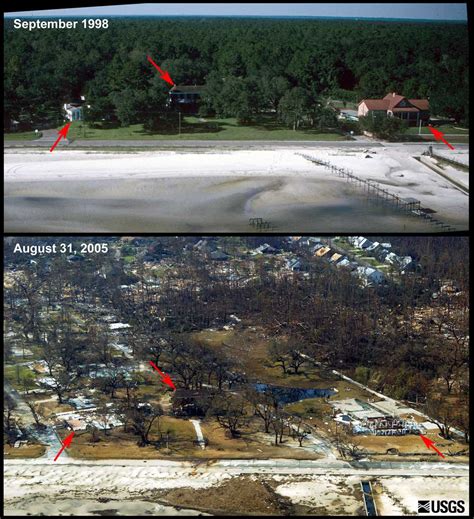 Hurricane Katrina Before And After Photo Comparisons Us