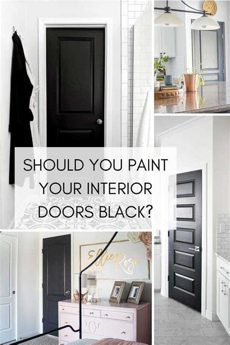 Enhance Your Space With White Trim Black Doors Tips And Ideas