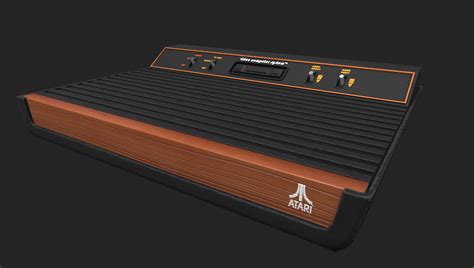 Artstation Atari 2600 Game Asset