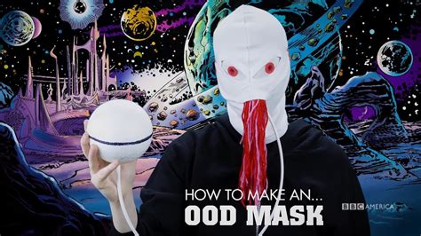 How To Make An Ood Mask Wholloween Doctor Who Youtube