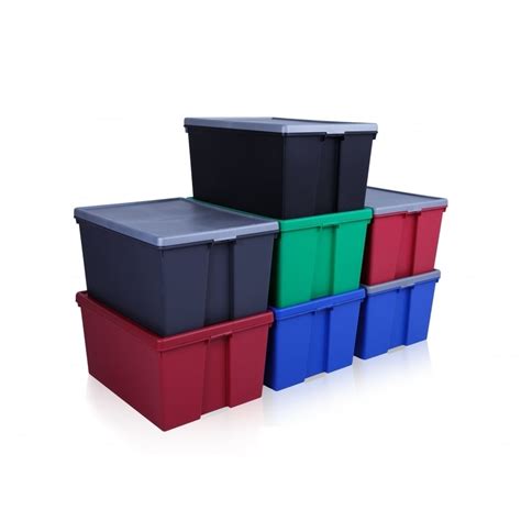 Buy 150 Litre Extra Large Wham Bam Strong Tough Plastic Boxes With Lid