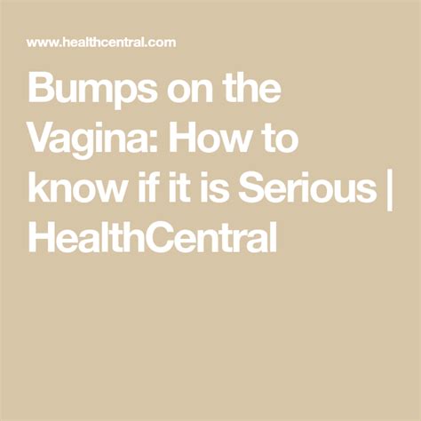 Vaginal Or Vulvar Bumps Heres What Could Be Causing Them Artofit