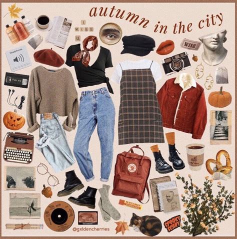Pin By Kenzie On Spooky Season Mood Clothes Outfit Collage Fall