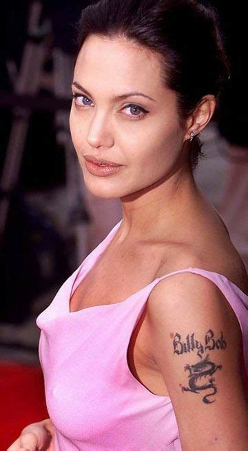 10 Best Angelina Jolie Tattoos And Their Meanings