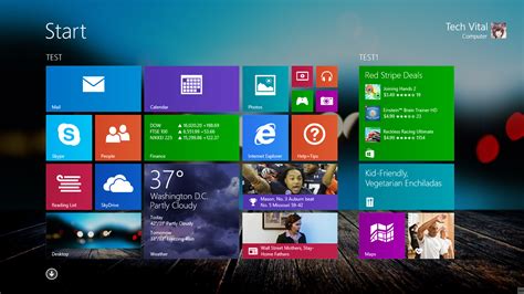 How To Change Windows 8.1 Start Background using Wallpaper |Tech-Vital ...