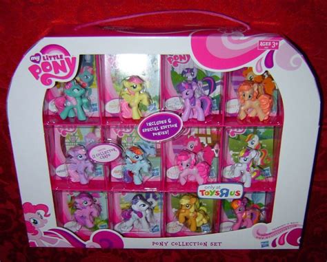 My Little Pony Pony Collection Set Toys R Us Fim Mlp G4 Hasbro 2011