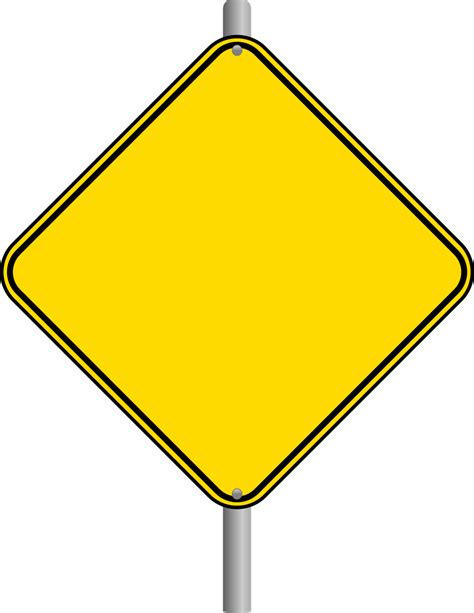 Blank Warning Sign Page Blanks Road Signs Blank Warning Sign Page Road Signs Construction