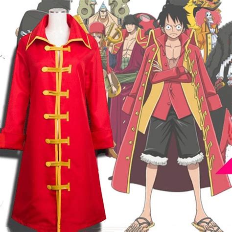 Anime One Piece Cosplay Years Later Monkey D Luffy Cosplay Costume
