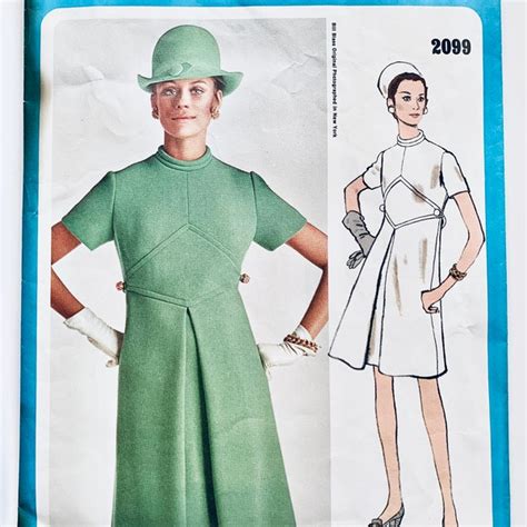 Vogue 1970 Pattern Etsy