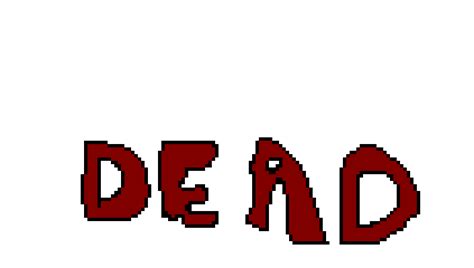 You Died Pixel Art Maker