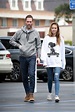 Michael Polish With his daughter Jasper Polish - Los Angeles 04/02/2018 ...