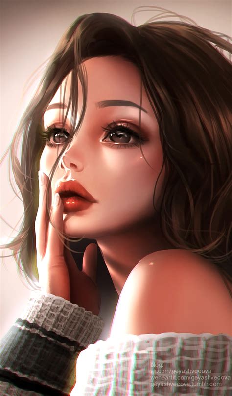 Beautiful Cartoon Girl Wallpapers