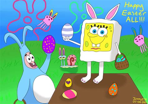 Spongebob Patrick And Gary Easter Special 2021 By Jimmyz30 On Deviantart