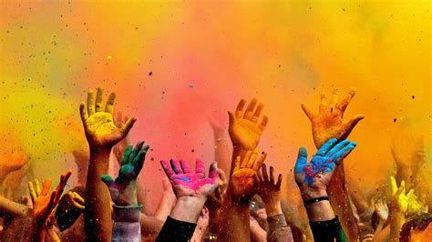 Free Download Holi Festival Spring Paint Hands New Hd Wallpapers