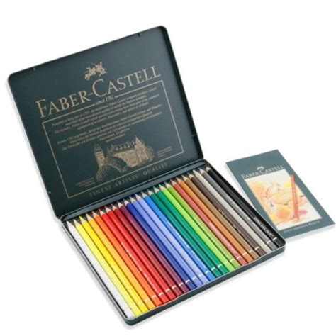 Kredki Ołówkowe Polychromos Faber Castell 24 Kolory Sklep Świat Artysty