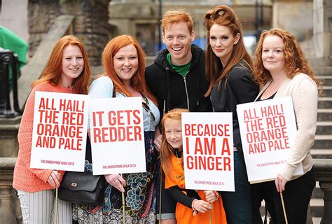 Ginger Pride Walk In Pictures Uk News The Guardian