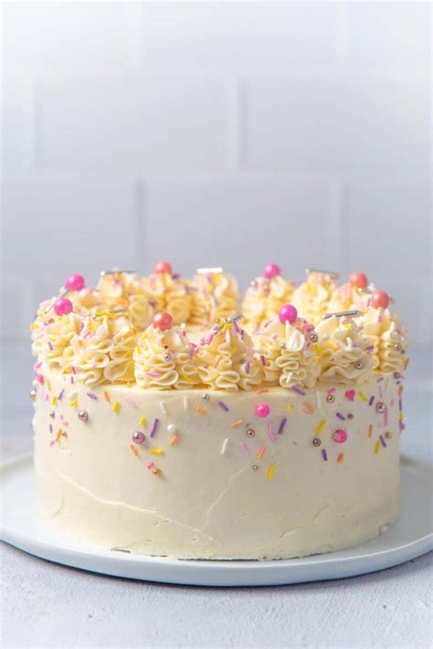 The BEST Vanilla Cake Recipe Easy And Versatile The Flavor Bender