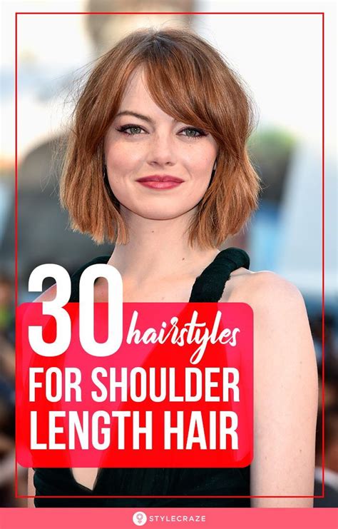 50 Beautiful And Trendy Hairstyles For Shoulder Length Hair Above