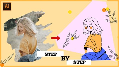 Step By Step Tutorial How To Create Flat Illustration Based On Photo