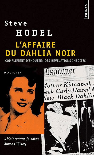 Laffaire Du Dahlia Noir Poche Steve Hodel Achat Livre Fnac
