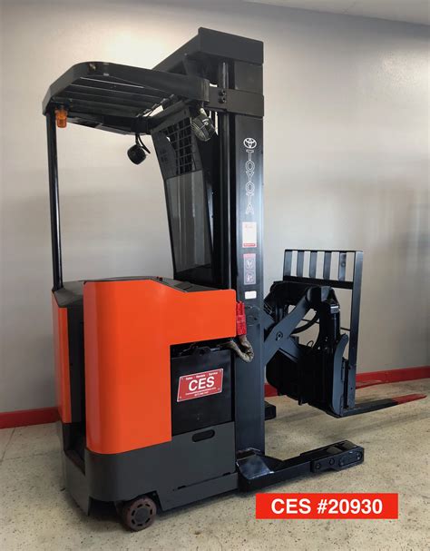 ces  toyota bru reach forklift