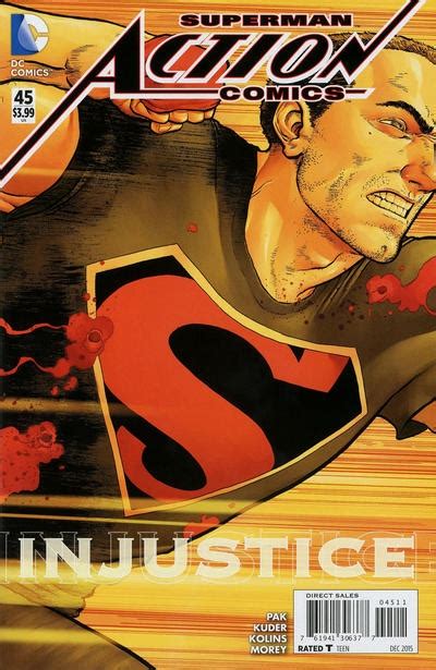Superman In Action Comics 45 Dc Dec 2015 Monsters Of The Month