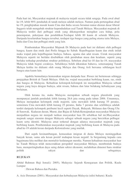 Masyarakat indonesia yang majemuk pertama kali diperkenalkan oleh furnivall dalam bukunya netherlands india: Kesan Pembentukan Masyarakat Majmuk Di Malaysia