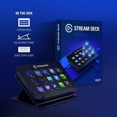 Buy Elgato Stream Deck Live Content Creation Controller With 15 Customizable Lcd Keys