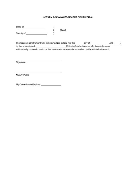 Power Of Attorney Revocation Form