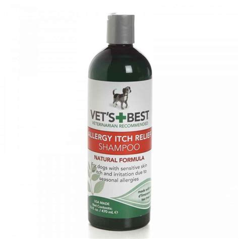 Vet`s Best Allergy Itch Relief Shampoo Антиалергичен шампоан за