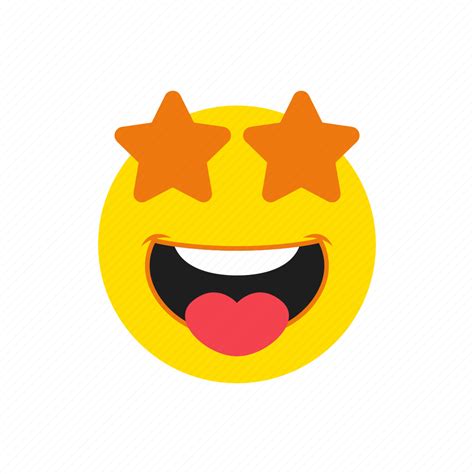 Star Eyes Emoji Emoticon Icon Download On Iconfinder