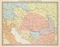 Austria-Hungary, early 1900s | Map, Europe map, Hungary