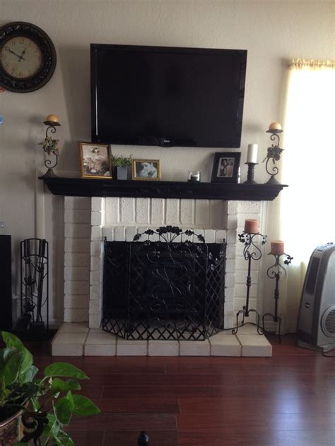 10 White Fireplace With Black Mantel Decoomo