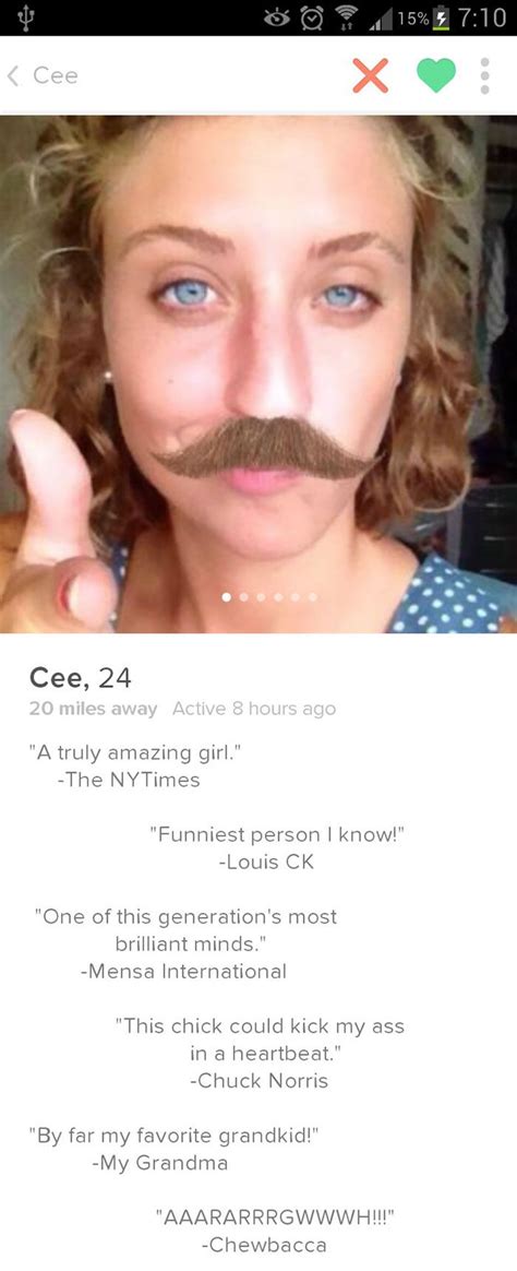1010 Would Date Her Funny Tinder Profiles Tinder Humor Tinder Bio