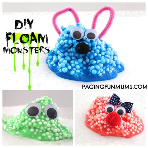 Floam Monsters Gooey Sensory Fun Paging Fun Mums