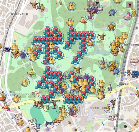 Pokemon Go Tokyo Map A Tourist S Guide To Pokemon Go In Tokyo Pokemon
