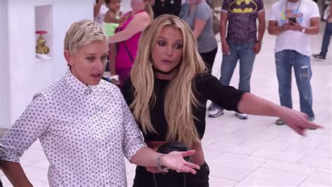 Watch Britney Spears And Ellen Degeneres Cause Mayhem In A Mall Hollywood Reporter