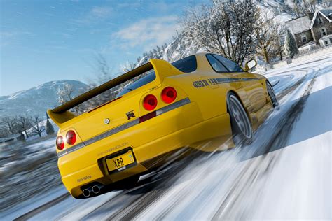 Go it alone or team up with others to explore beautiful and historic britain in a shared open world. Showroom Forza Horizon 4 : Nissan Skyline GT-R R33 Nismo 400R