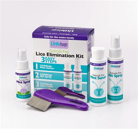 Pesticide-Free Head Lice Products - Littlebugs Hair Care