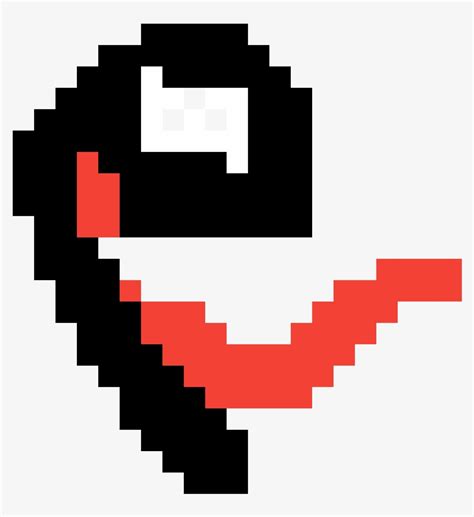 Minecraft Pixel Art Venom