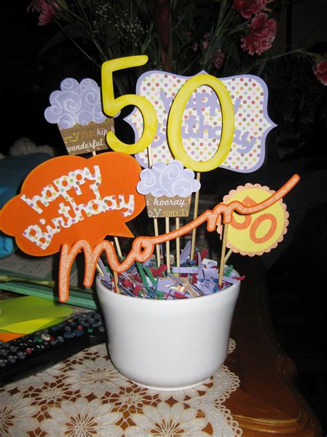 Maybe you would like to learn more about one of these? Paper Art Princess: Mom's 50th Birthday crafts, Valentine ...