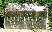Roy Cunningham (1893-1895) – Memorial Find a Grave