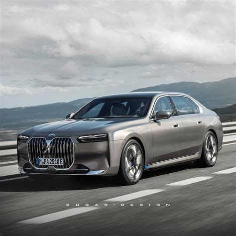 Ditch The Split Headlamp Design And The New 2023 Bmw 7 Series Looks