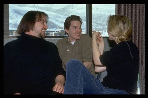 Richard, ethan, and i produced the script together, though ethan and i weren't credited for before sunrise. Ethan Hawke and Julie Delpy - Ethan Hawke Photo (1293955) - Fanpop