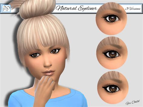 Sims 4 Kids Eyelashes Eyelashes Downloads The Sims 4 Catalog Freya Wood