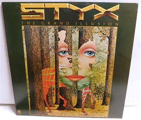 Styx The Grand Illusion Vintage Vinyl Record Album With Etsy