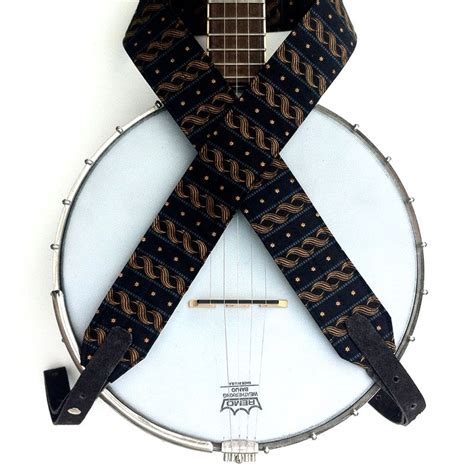 Ye Olde Stripe Banjo Strap Banjo Strap Handmade