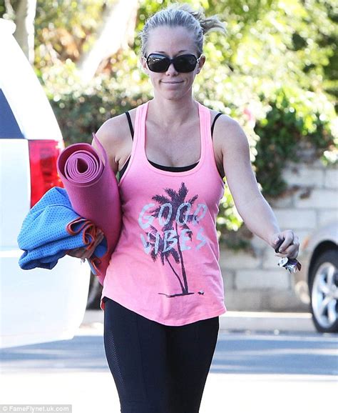 Kendra Wilkinson Smiles While Modeling Good Vibes Tank Top Daily